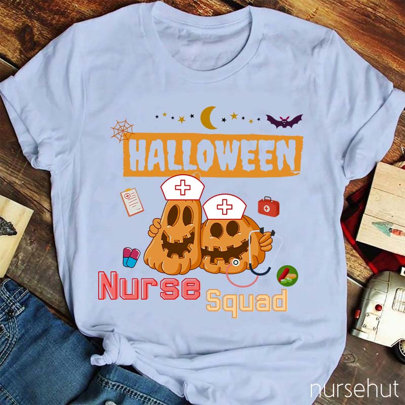 Halloween Nurse Squad T-Shirt