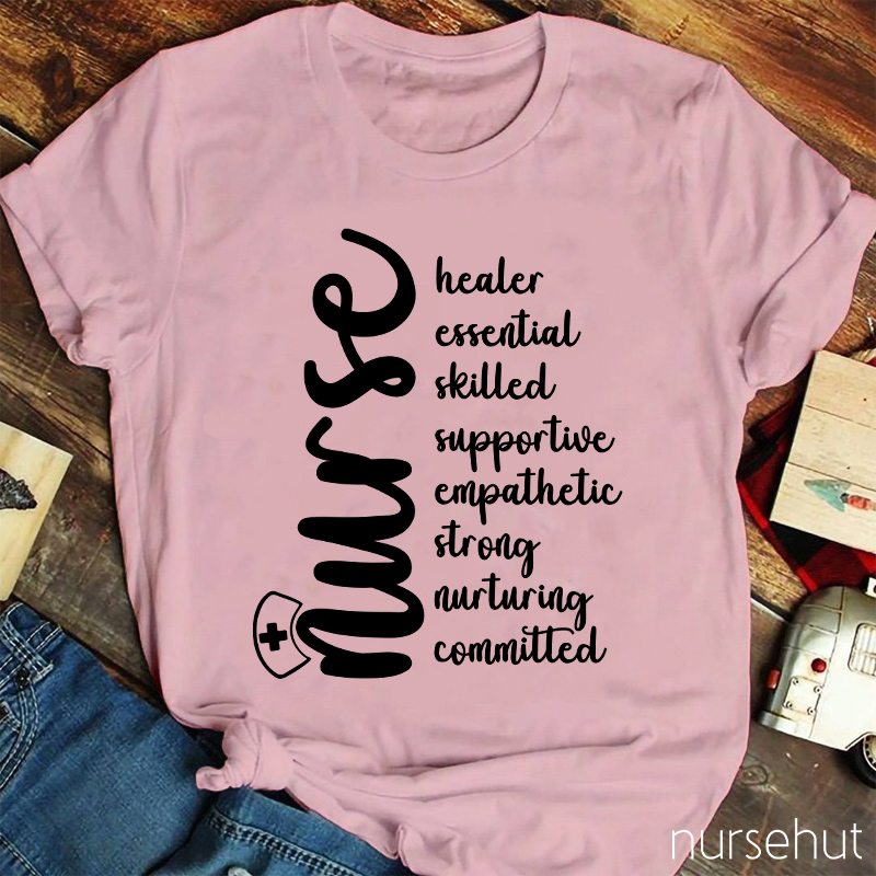 Healer Essential Skilled Nurse T-Shirt