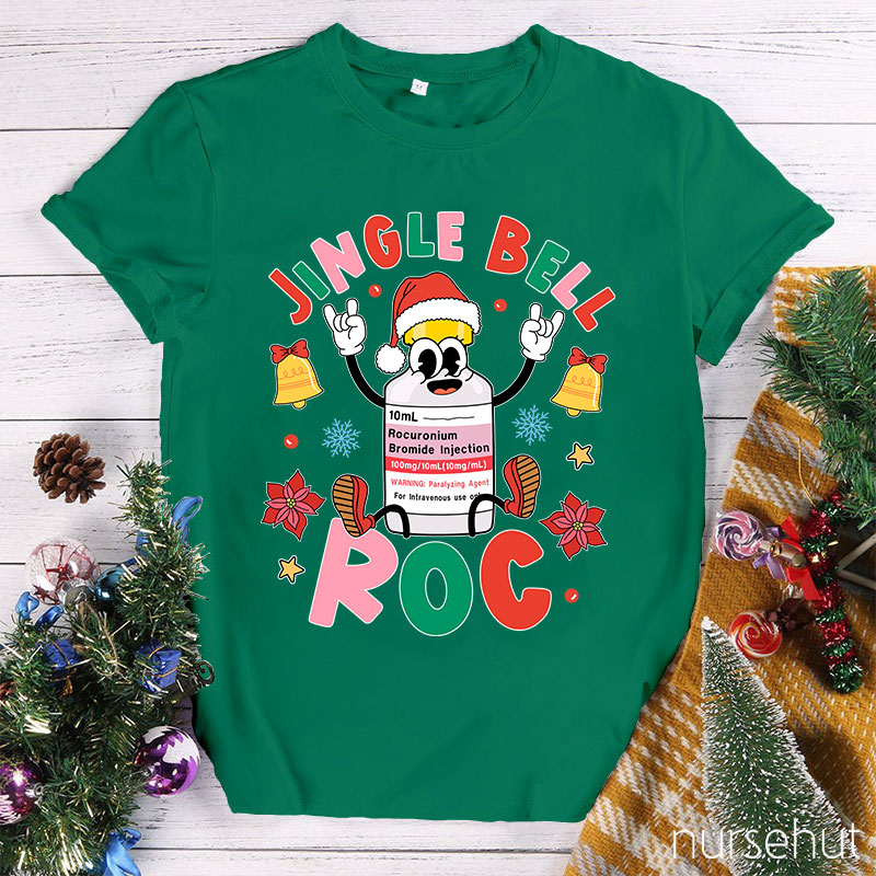 Jingle Bell Roc Nurse T-Shirt