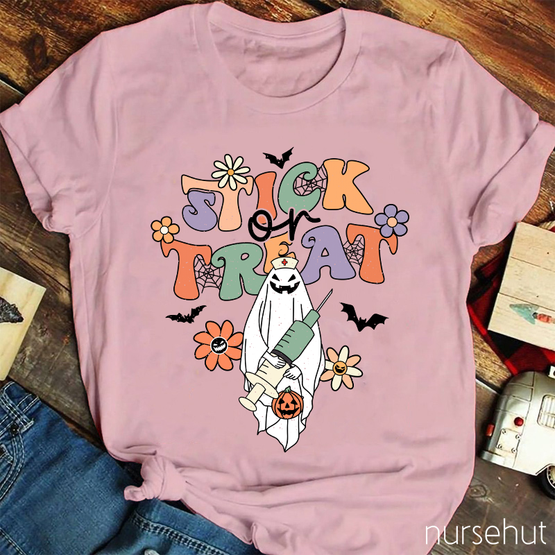 Trick Or Treat Nurse T-Shirt