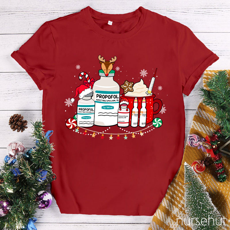 Christmas Squad Nurse T-Shirt