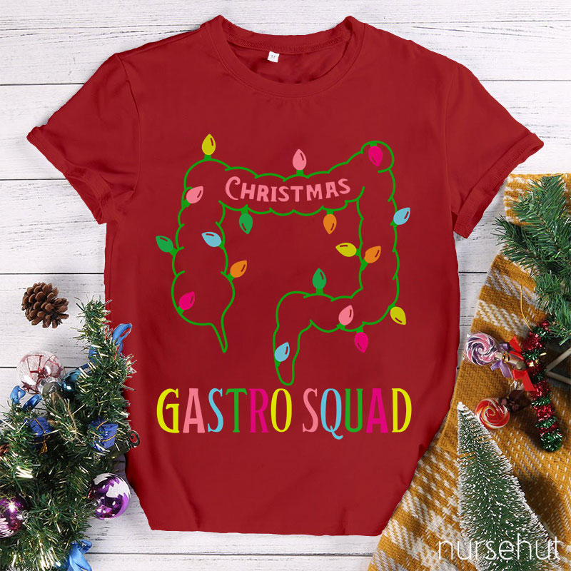 Christmas Gastro Squad Nurse T-Shirt
