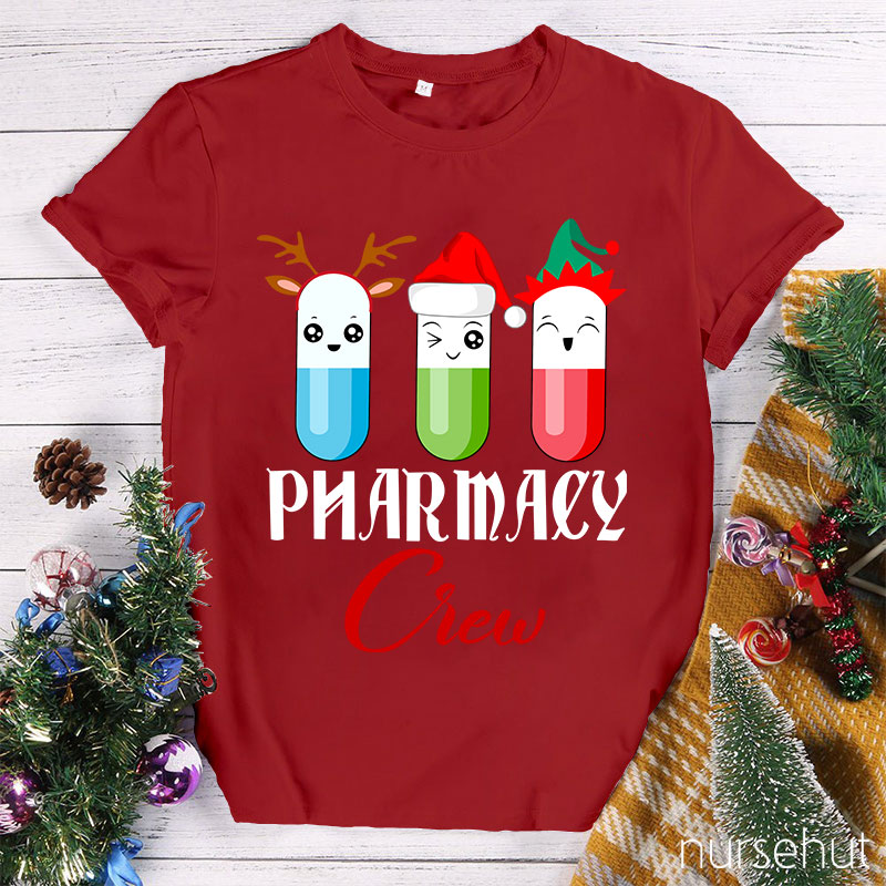 Santa Pharmacy Crew Nurse T-Shirt