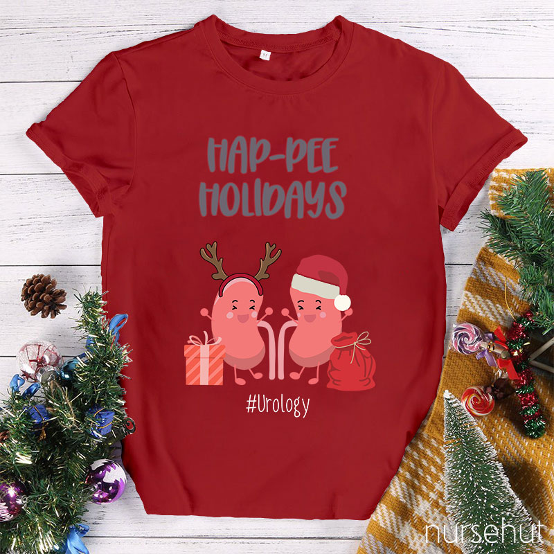 Happee Holidays Nurse T-Shirt