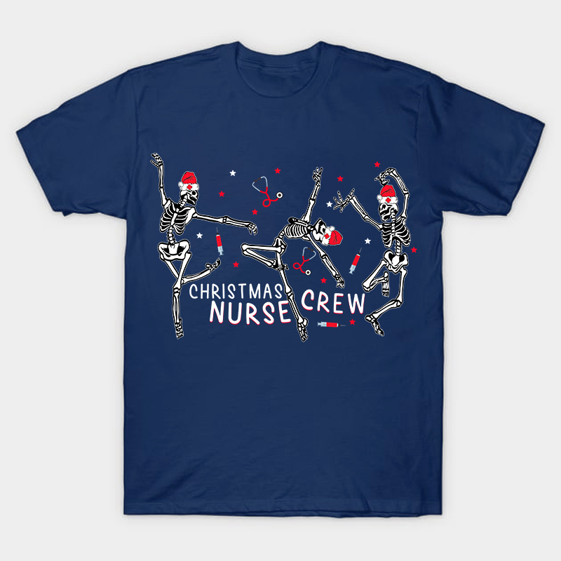 Christmas Nurse Crew Nurse T-Shirt