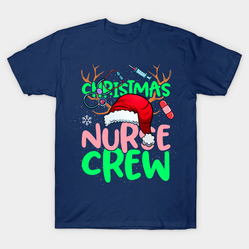 Christmas Nurse Crew Nurse T-Shirt