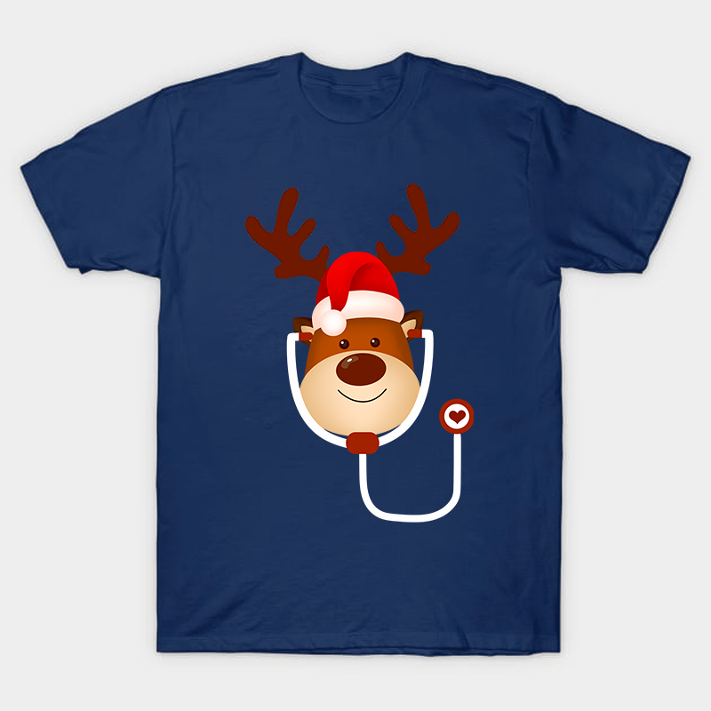 Elk With A Stethoscope Nurse T-Shirt