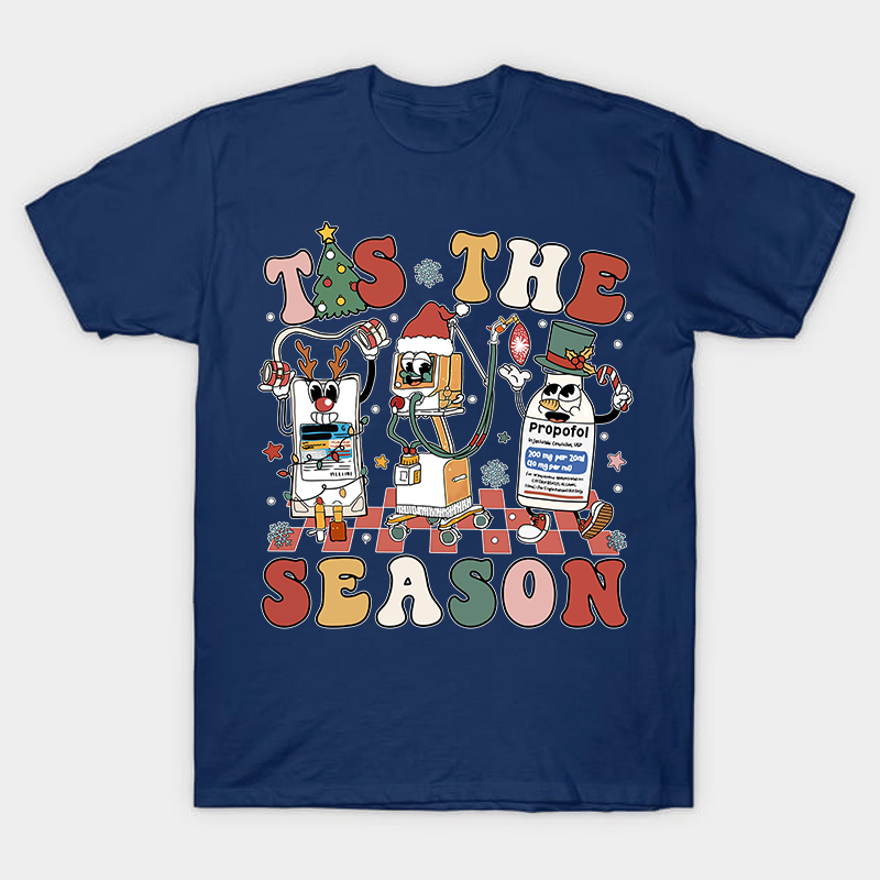 Tis The Season Christmas Nurse T-Shirt