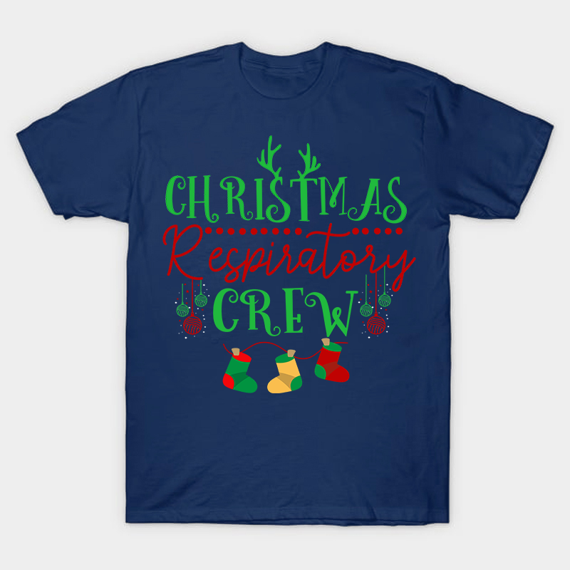 Christmas Respiratory Nurse T-Shirt