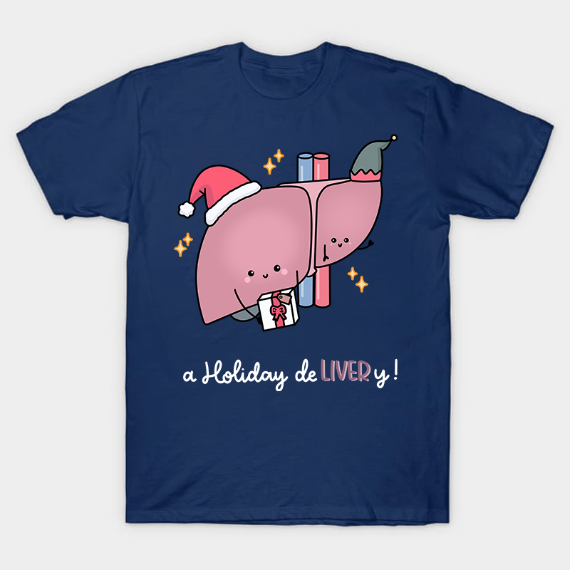 A Holiday Delivery Nurse T-Shirt