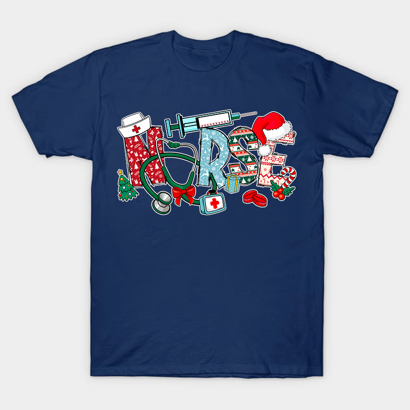 Christmas Crew Nurse T-Shirt