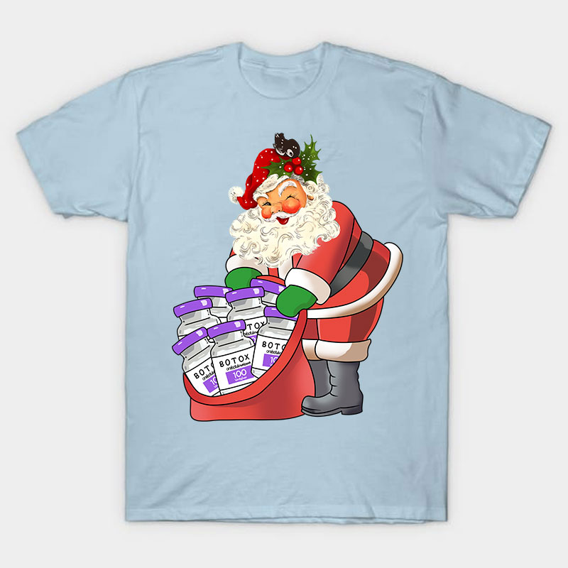 Santa Claus Brings Christmas Botox Nurse T-Shirt