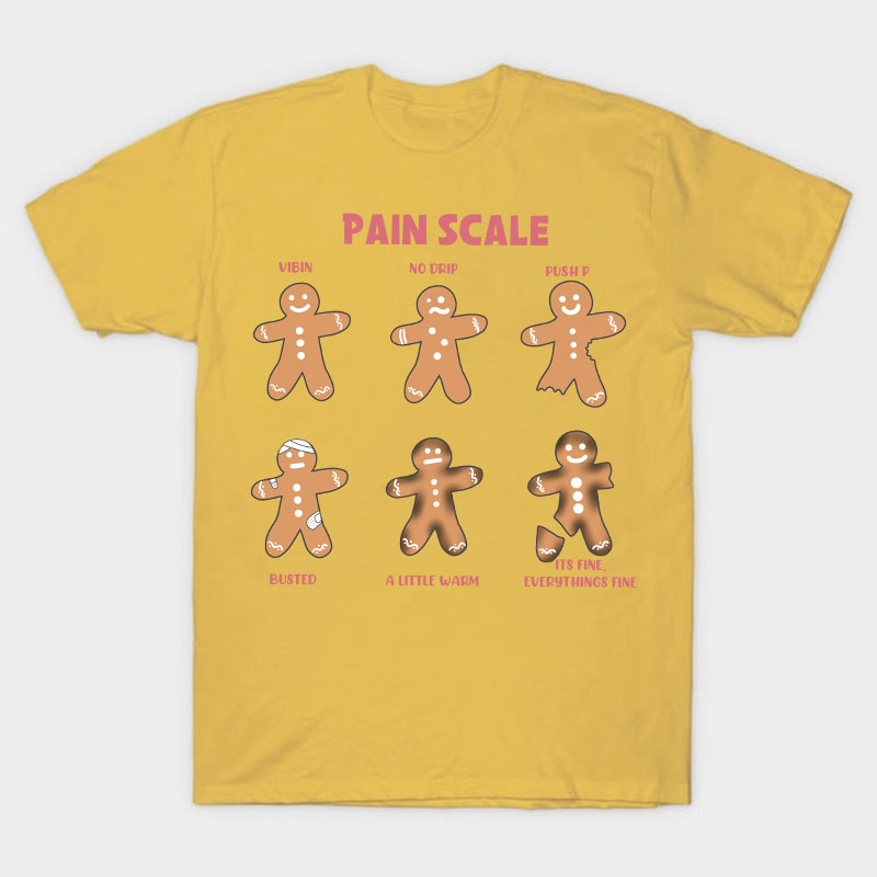 Pain Scale Nurse T-Shirt