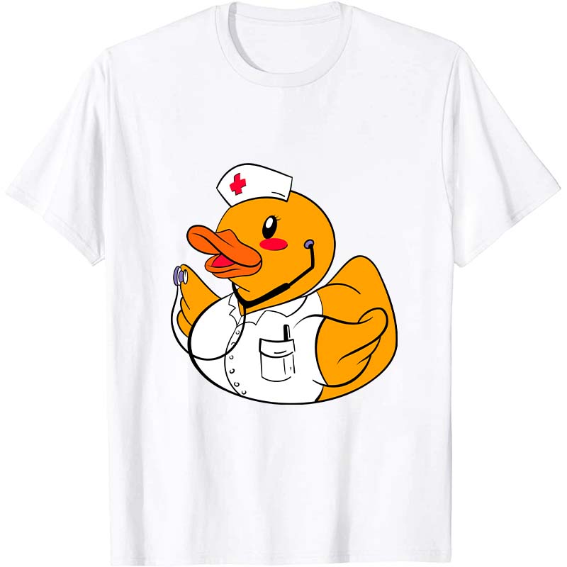 Nurse Rubber Duck Toy Nurse T-Shirt