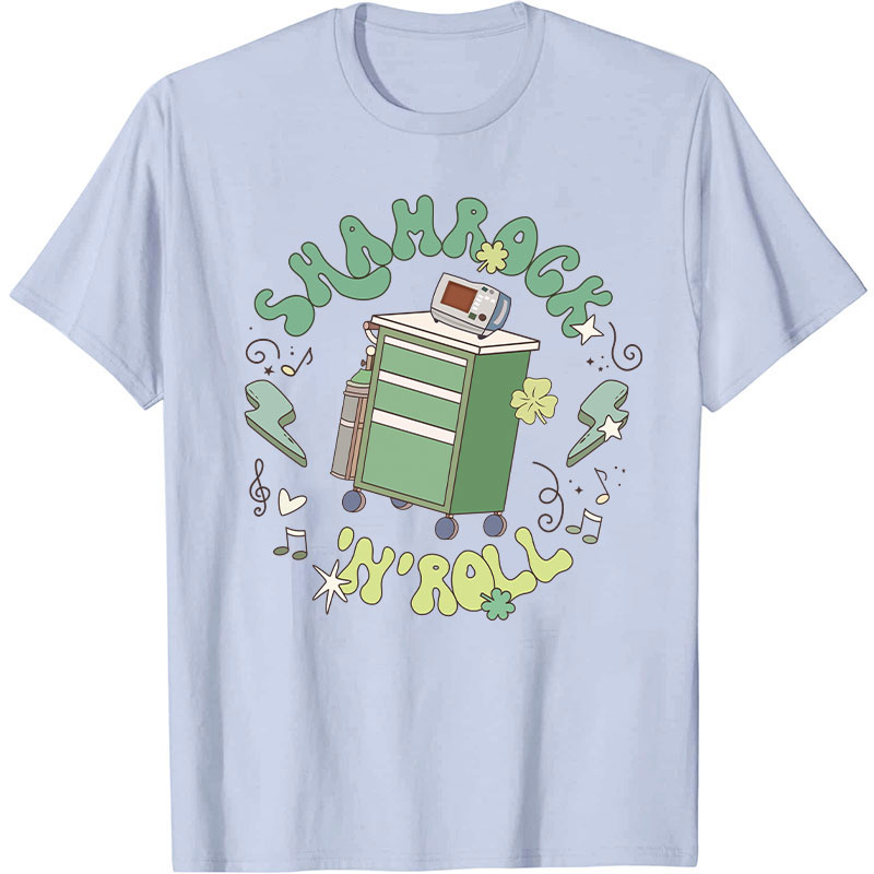 Shamrock N Roll Nurse T-Shirt