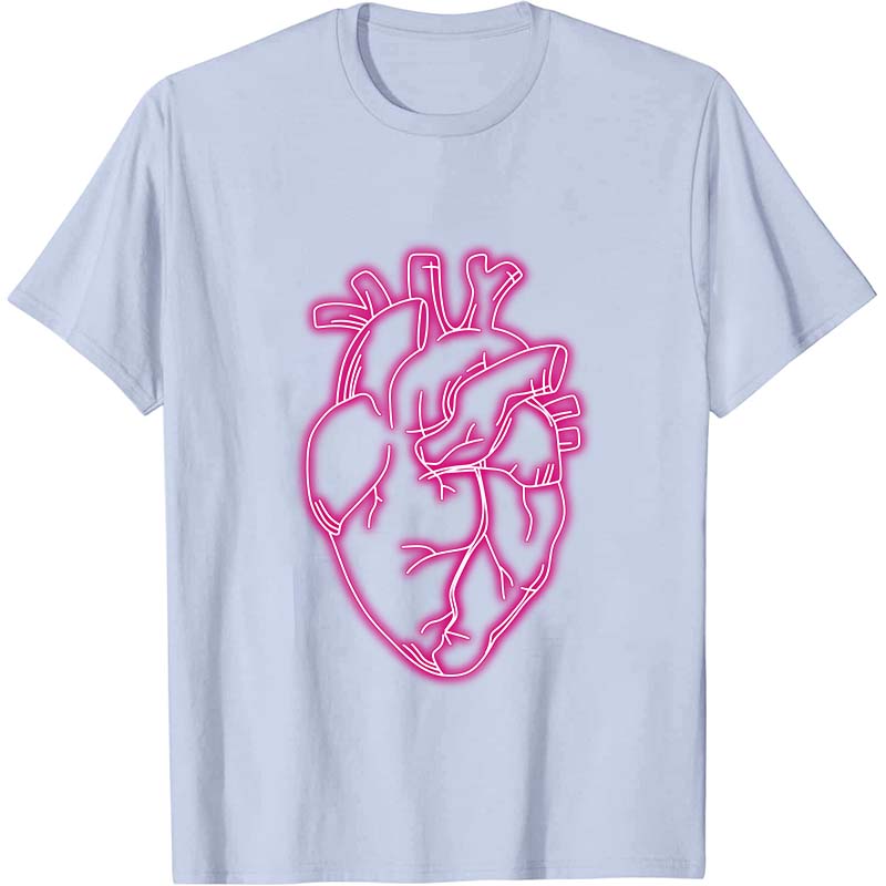 Iridescent Heart Nurse T-Shirt