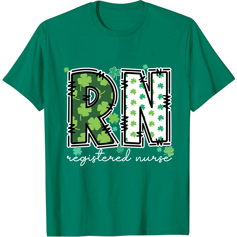 Personalized St Patrick Nurse T-Shirt