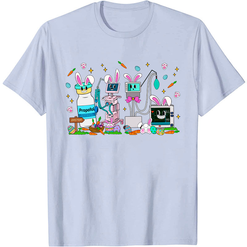 Easter Bunny Crew Nurse T-Shirt