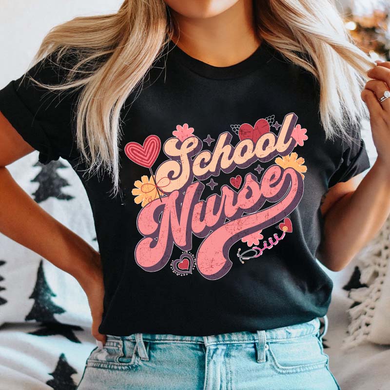 Sweet Vibe School Nurse T-Shirt