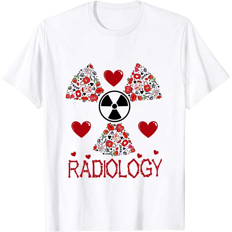 Radiology Valentine Nurse T-Shirt
