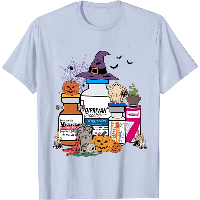 Pharmacy Halloween Nurse T-Shirt