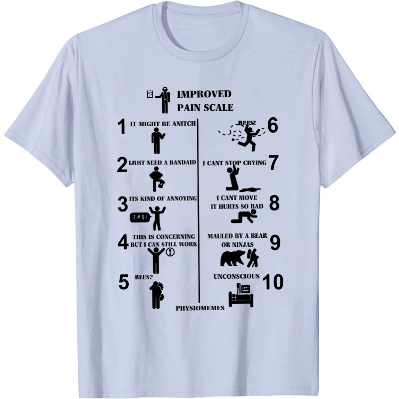 Improved Pain Scale Nurse T-Shirt