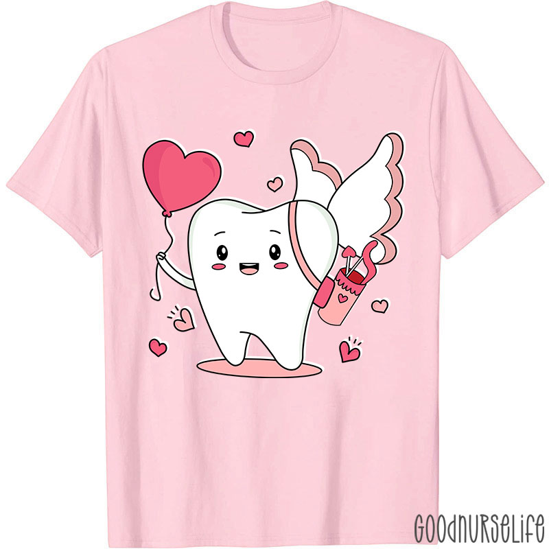 Cute Teeth Cupid Nurse T-Shirt
