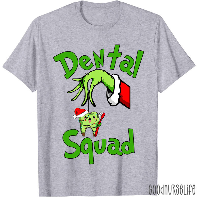 Funny Hand Dental Squad Nurse T-shirt