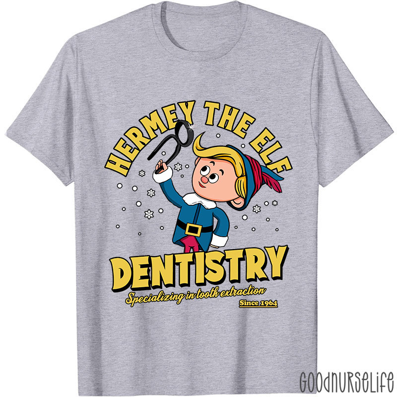 Hermey The  Elf Dentistry Nurse T-shirt