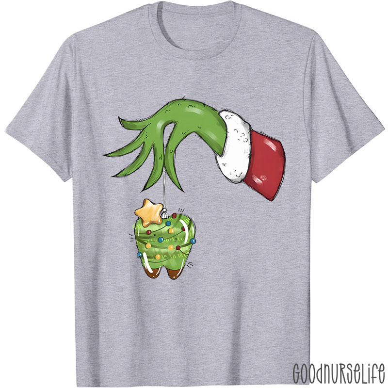 Steal Your Teeth Christmas Nurse T-shirt