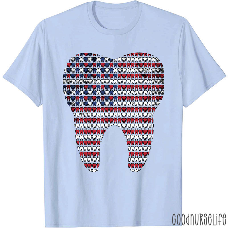 4th Of July Dental Hygienist Patriotic Nurse T-shirt
