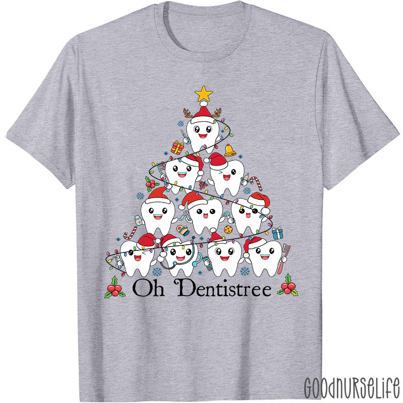 Oh Dentistree Cute Teeth Nurse T-shirt