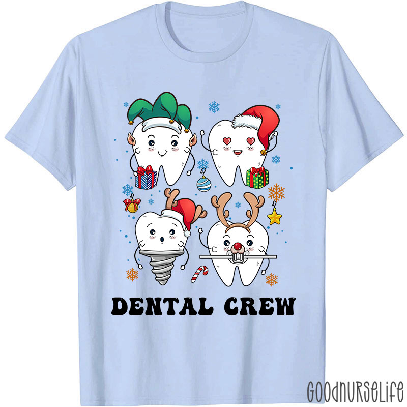 Christmas Dental Crew Nurse T-shirt