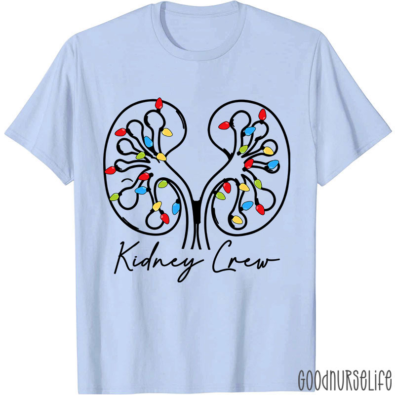 Christmas Kidney Crew Nurse T-shirt