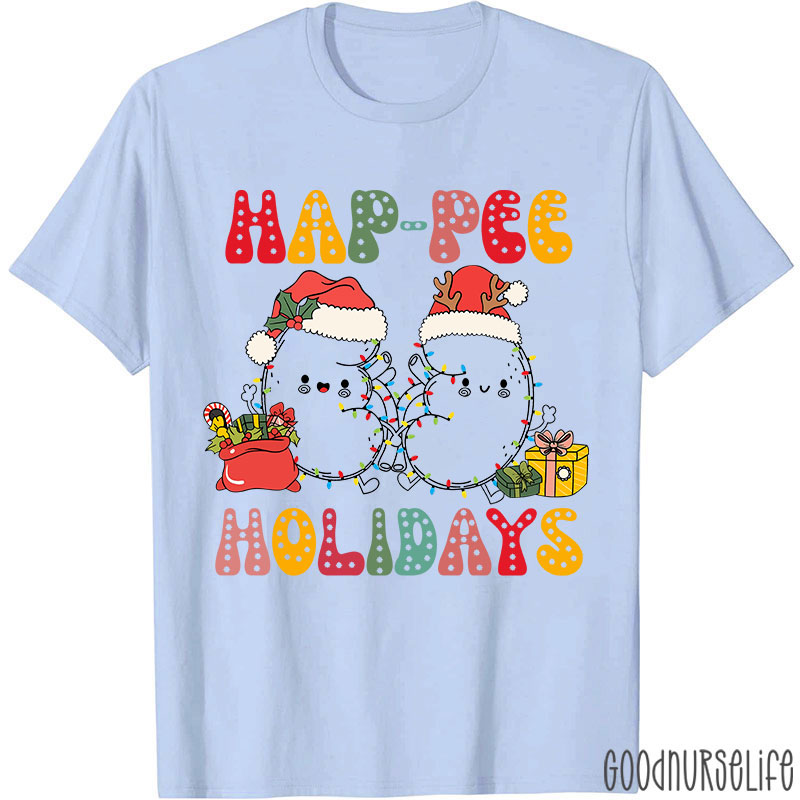 Happee Holidays Kidney Nurse T-shirt