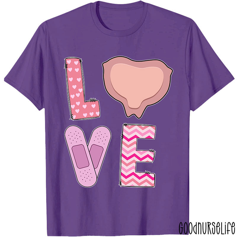 Wound Care Love Nurse T-Shirt