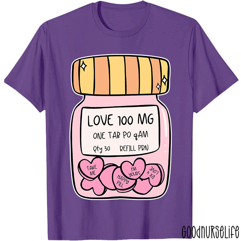 Valentines Day Pharmacy Nurse T-Shirt