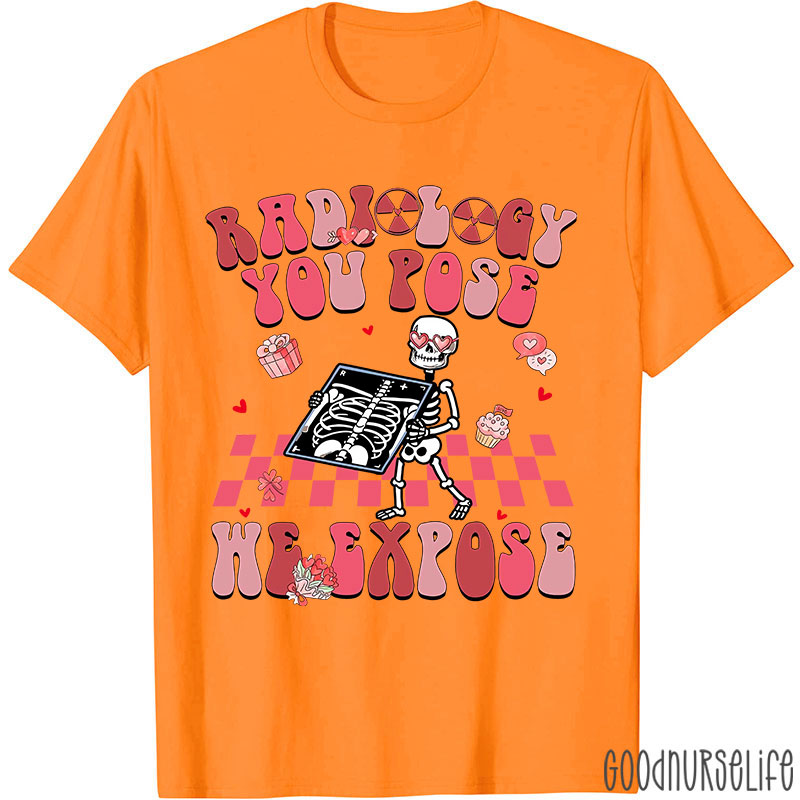 Radiology Tech Valentine Nurse T-Shirt