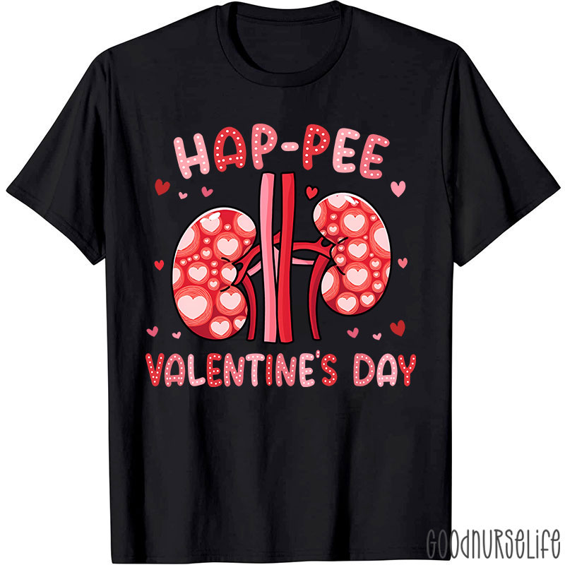 Kidney Wishes Valentine's Day Nurse T-Shirt
