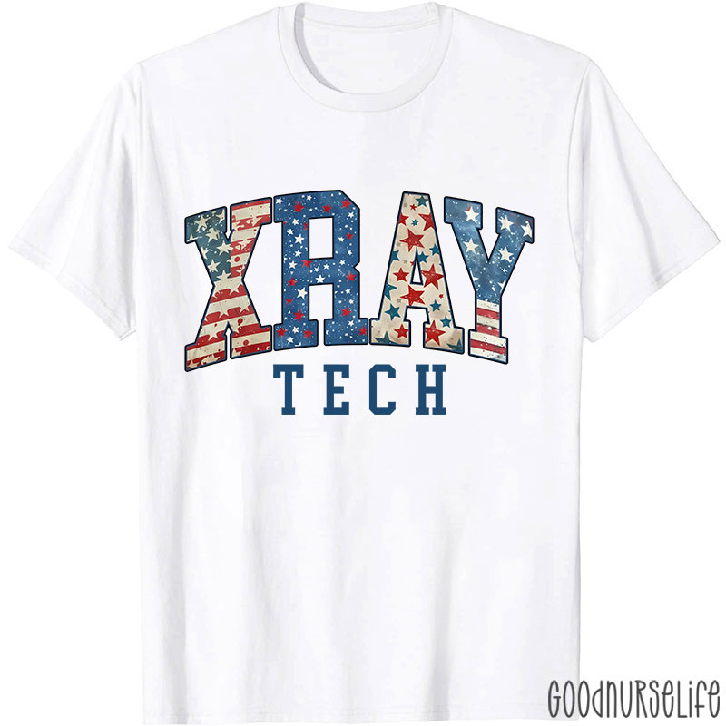 Xray Tech Radiology 4th Of July T-Shirt