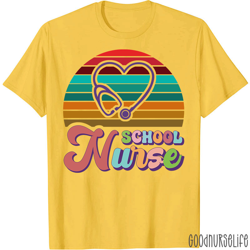 Retro School Nurse T-Shirt