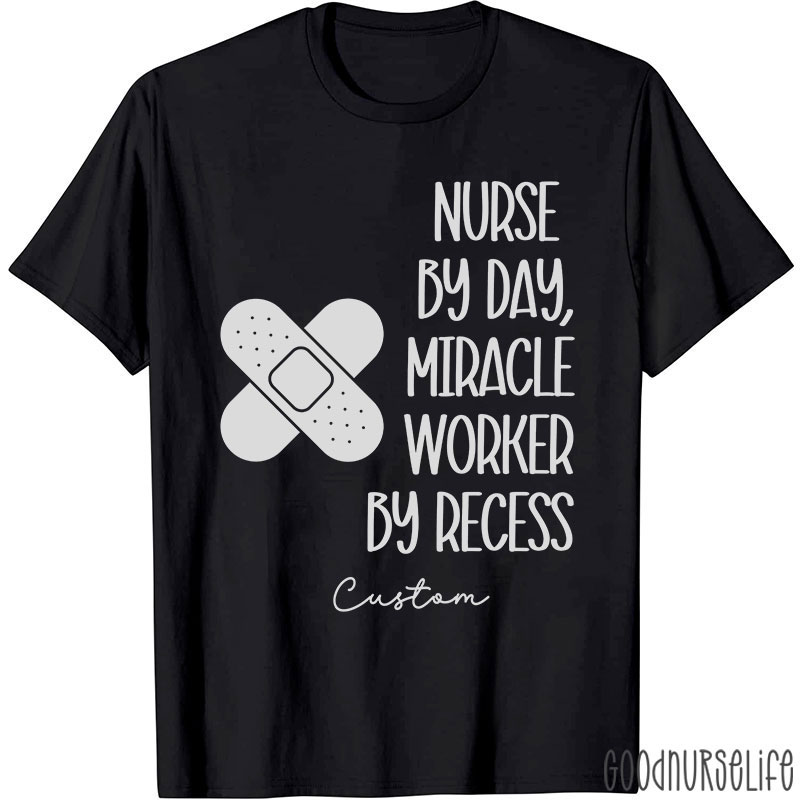 Personalized Funny School Nurse For Birthday Custom Nurse T-Shirt