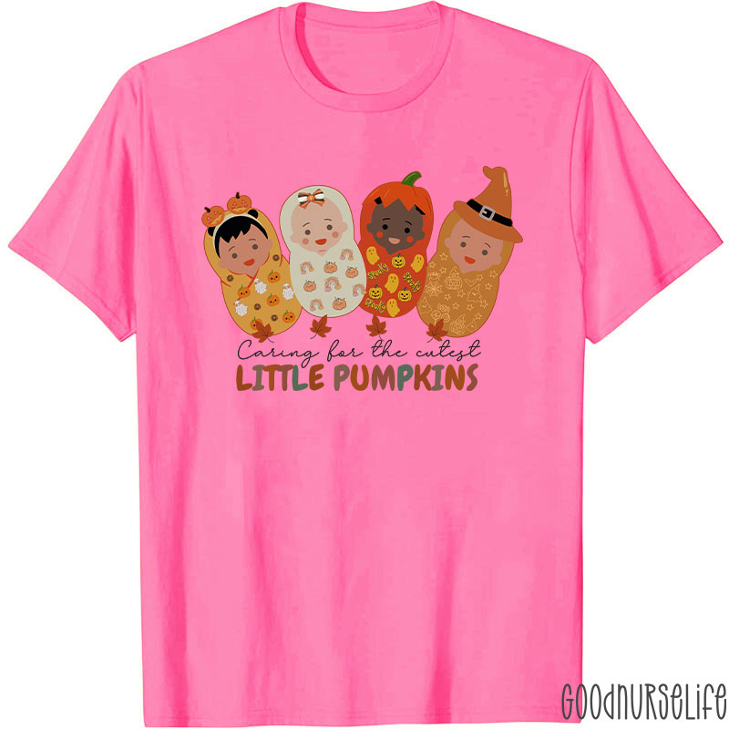 Halloween Caring For The Cutest Little Pumpkins T-Shirt