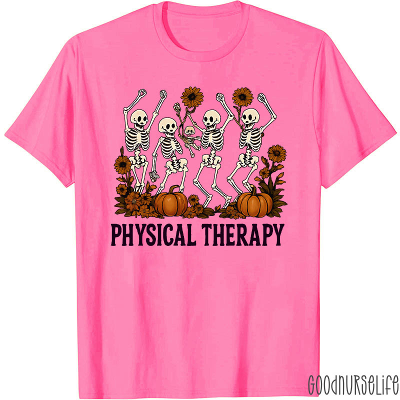 Skeleton Family Physical Therapy T-Shirt