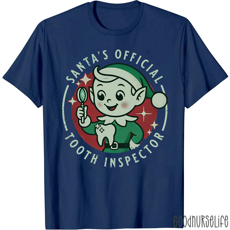 Santa's Official Tooth Inspector T-Shirt
