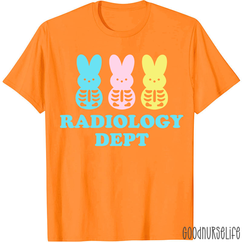 Radiology Dept Easter Bunny T-shirt