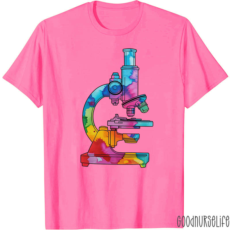 Tie Tye Style Microscope T-shirt