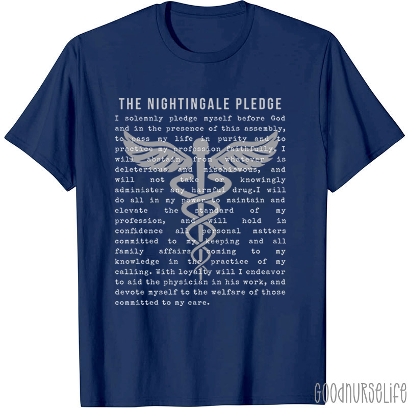 The Nightingale Pledge Nurse T-Shirt