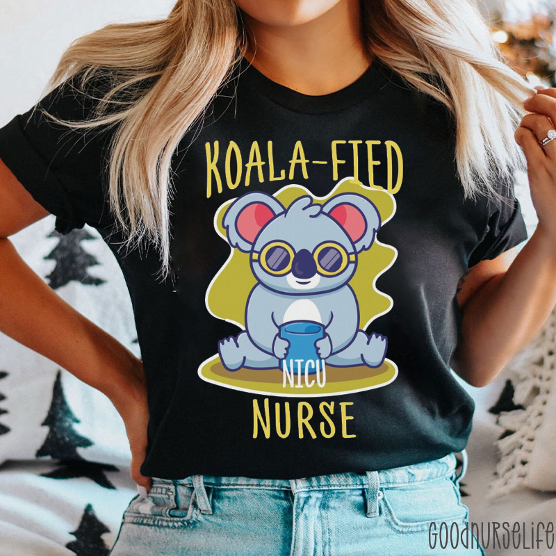 Funny Koala-Fied NICU Nurse T-Shirt