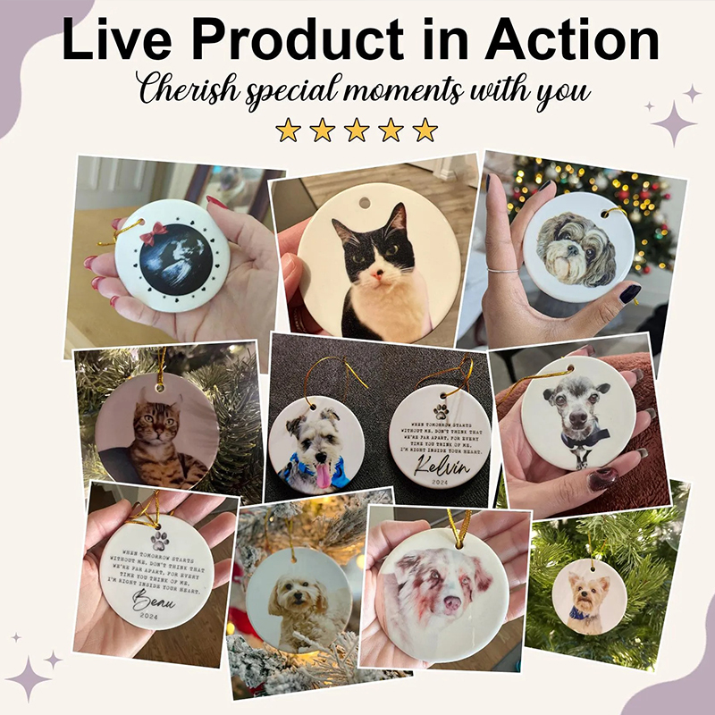 Personalized Perppy Dog And Cat Photo Nurse Badge Reel